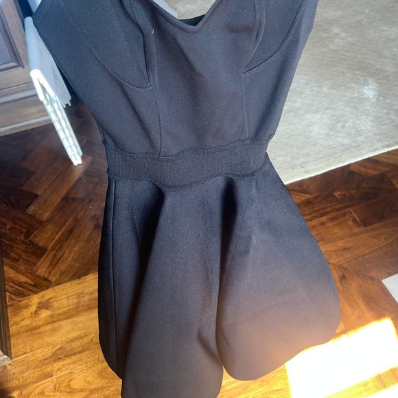 ALAÏA Sweetheart-neck wool-blend minidress - Picture 9 of 12